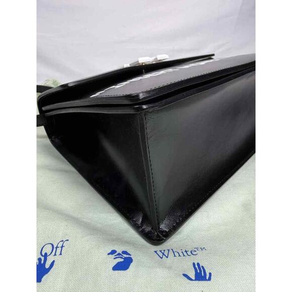 Off White Jitney 1.4 Top Handle Black "Insert Money Here" SPB-TS 346775 - Picture 8 of 16